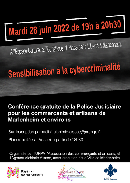 2022 conference sensibilisation a la cybercriminalite a marlenheim