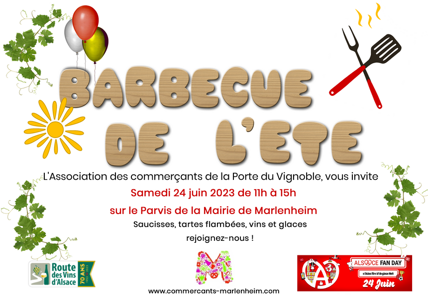 Le Barbecue de l'été à Marlenheim