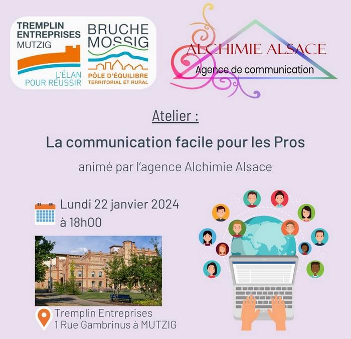 2024 01 22 atelier la communication facile pour les professionnels par l agence alchimie alsace