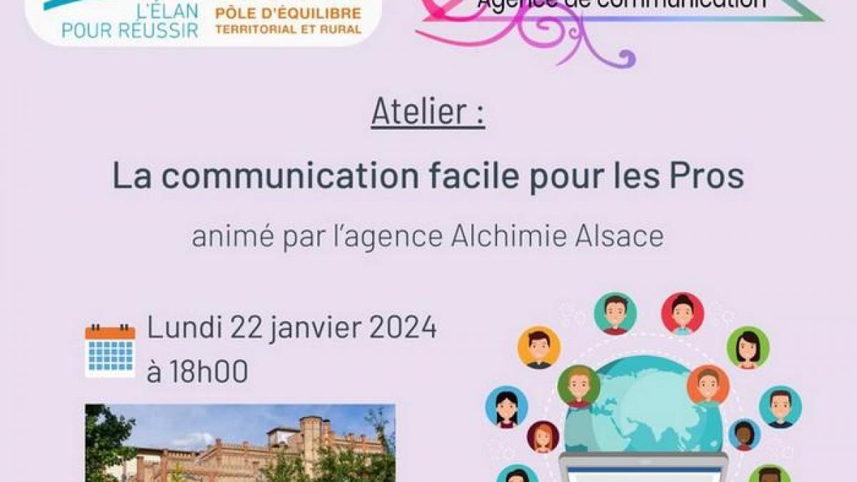 2024 01 22 atelier la communication facile pour les professionnels par l agence alchimie alsace