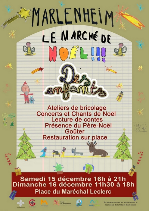 Marche de noel des enfants 2018 a marlenheim