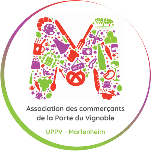 Uppv association des commercants de la porte du vignoble logo 2023