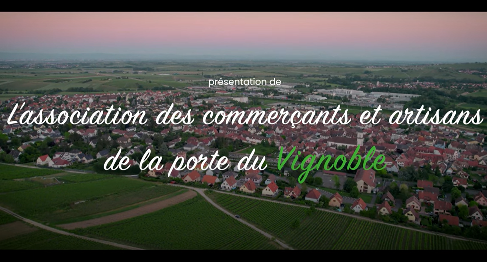 Video de l association des commercants de marlenheim